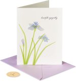 Papyrus Sympathy Card (Wishing You Comfort and Peace) - Image 4